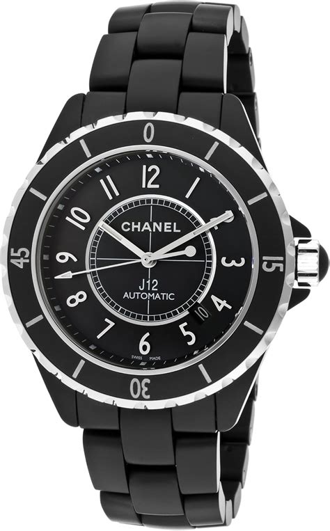 chanel j12 mens black ceramic watch|chanel j12 watch william chan.